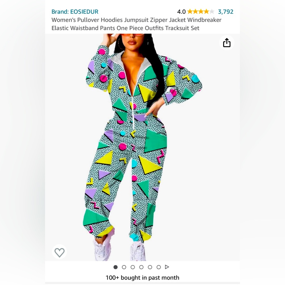 80’s Jumpsuit (Costume)